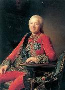 Portrait of Count N.I Panin Alexander